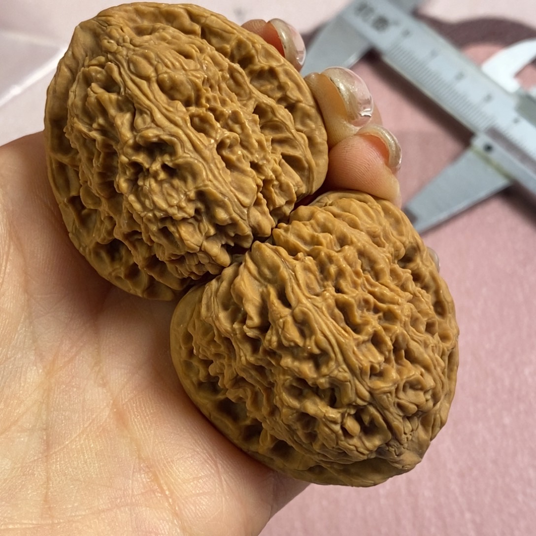 吊坠文玩核桃40南疆石黄98
