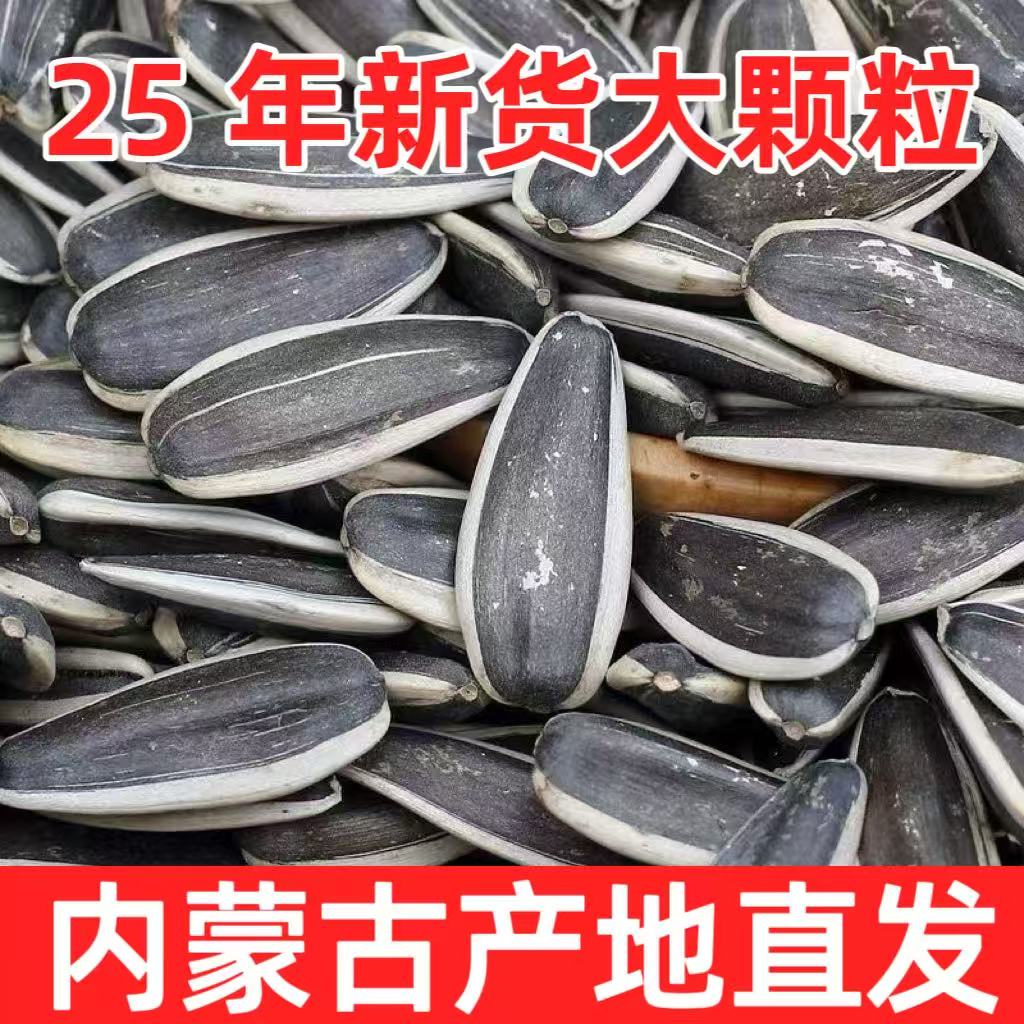 正宗内蒙古2025年新瓜子新货大颗粒皮薄肉厚香脆炒货嗑瓜子