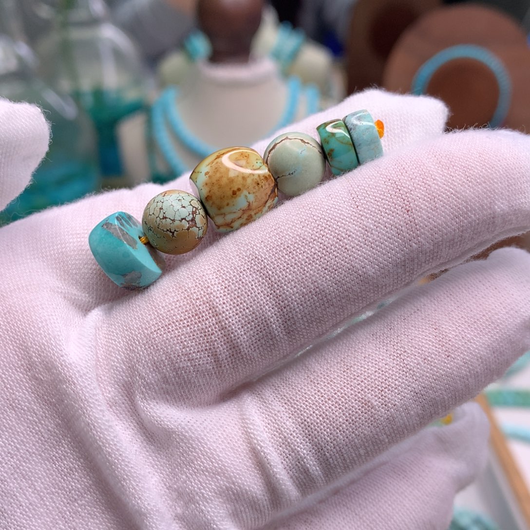 绿松石未镶嵌配饰