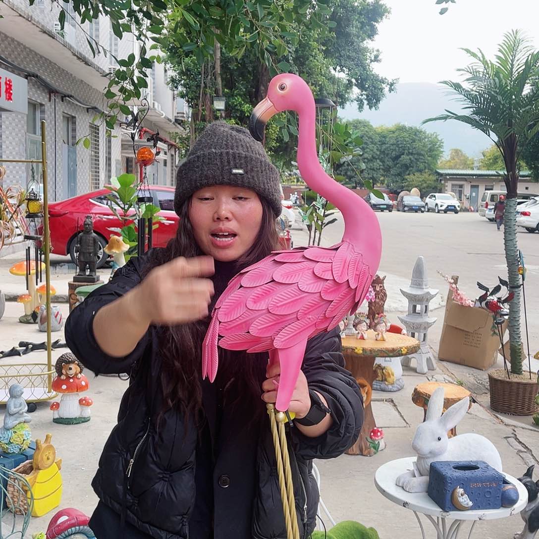 【闪购商品】无铅玻璃花园摆件&000&