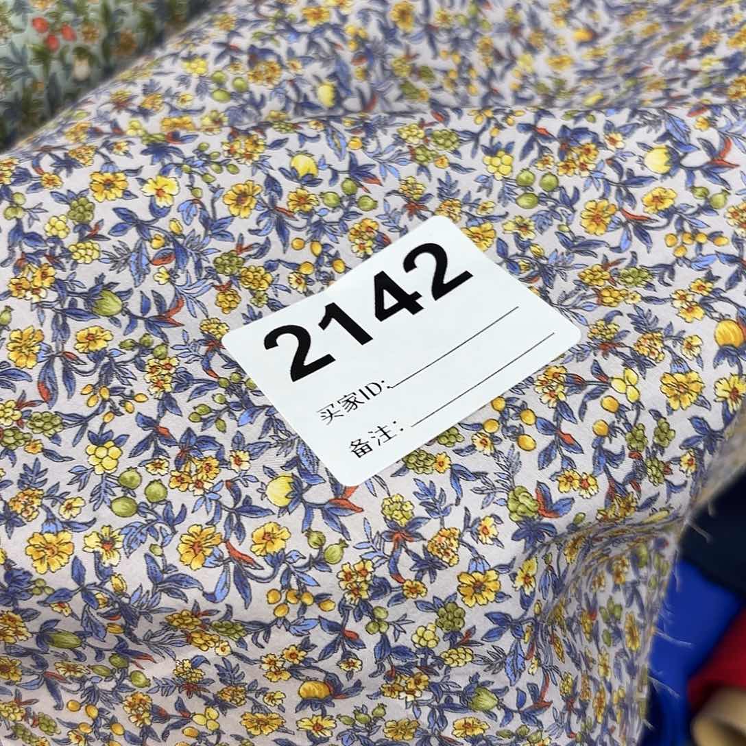 棉JP2142北高60支紫色果果半米