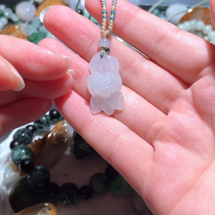 【闪购商品】翡翠颈饰未镶嵌天然翡翠