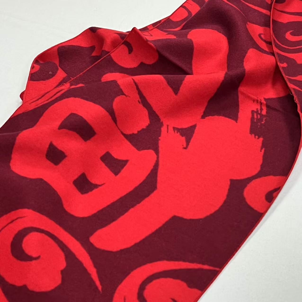 拉绒围巾-福运鸿 30*180cm长巾