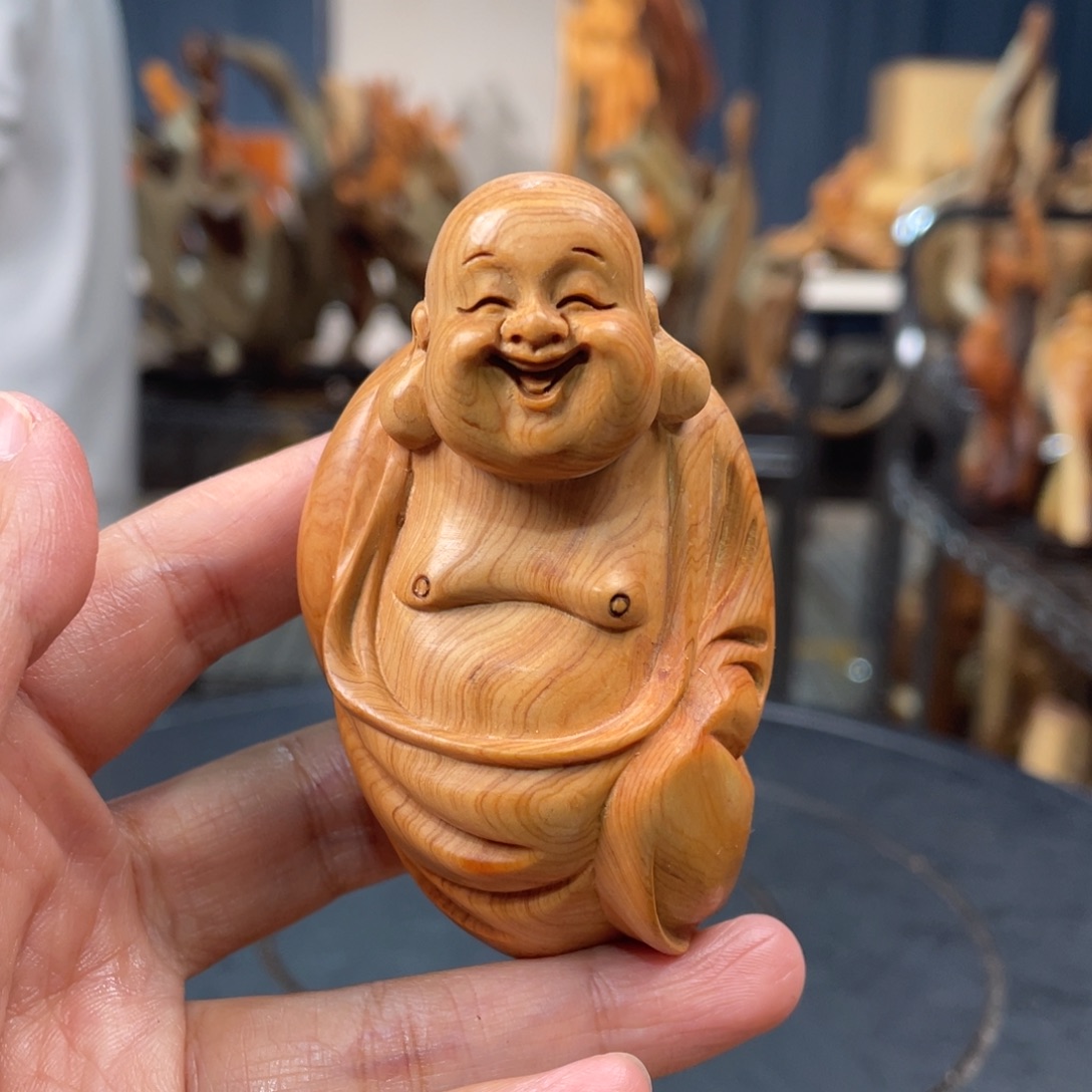 柏木（崖柏）手把件