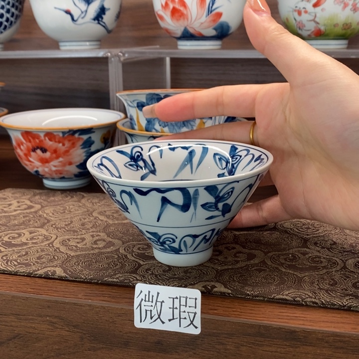 釉下老陶泥手工绘制