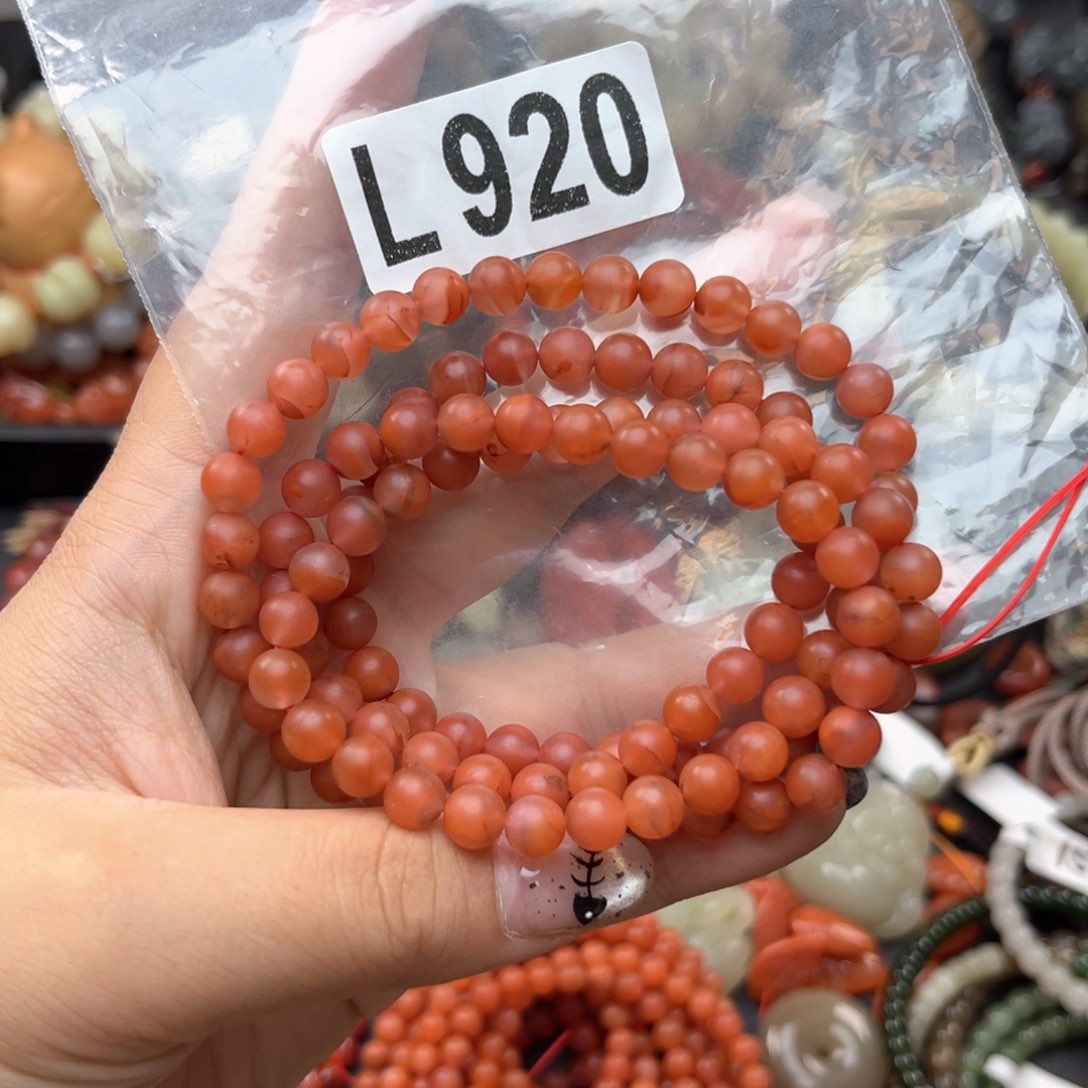 未镶嵌南红玛瑙珠宝奇石6*