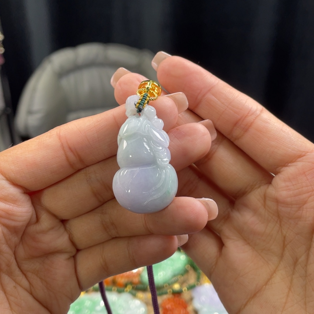 翡翠颈饰未镶嵌代编织