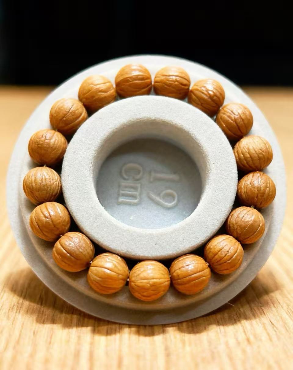 高桩无修南瓜猴头手串原皮原色