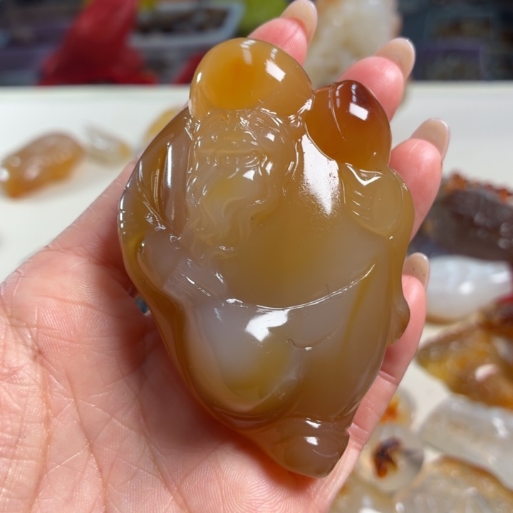 玛瑙/玉髓未镶嵌吊坠(不含链)