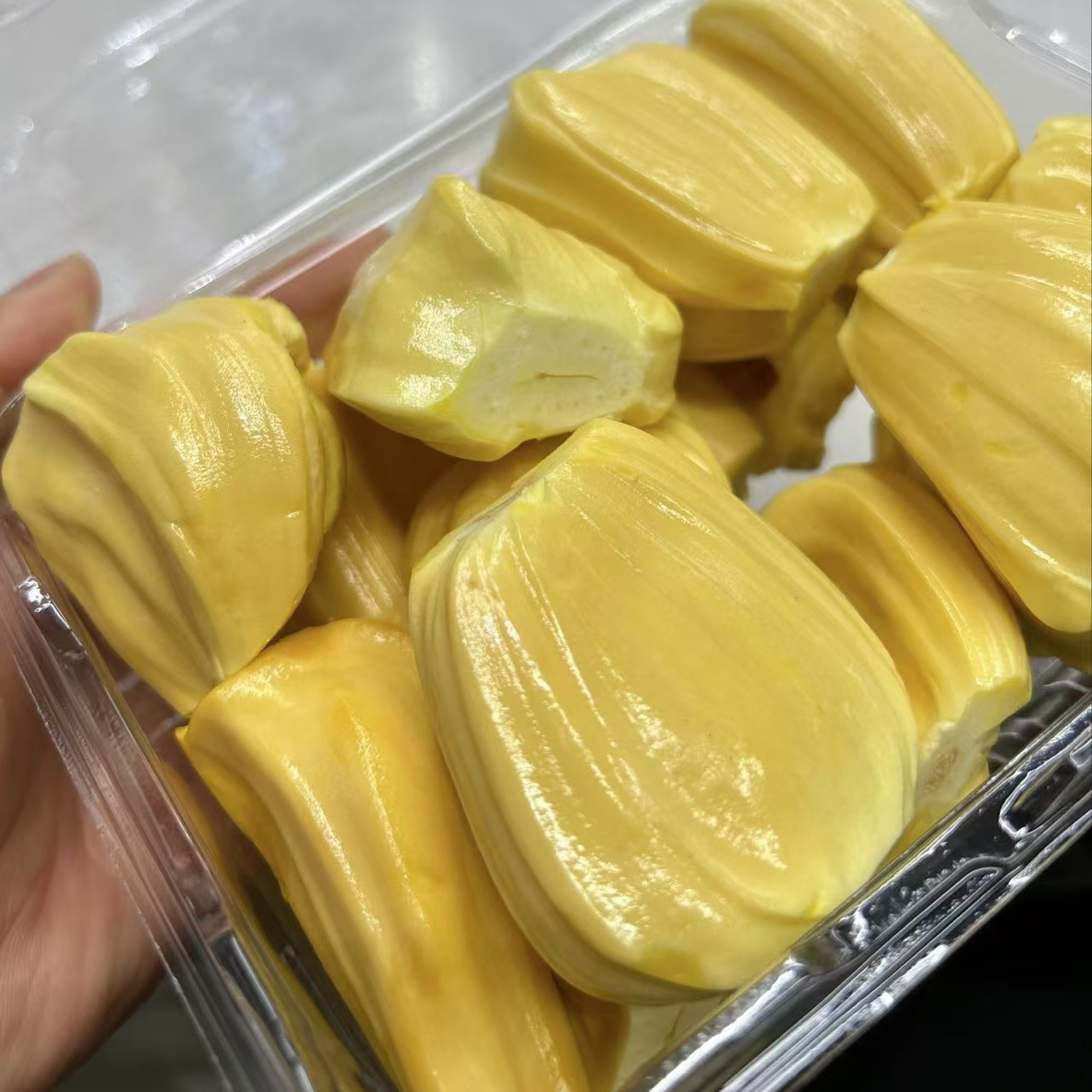 果切【现果切】焦黄黄肉菠萝蜜/一斤鲜果切小时达