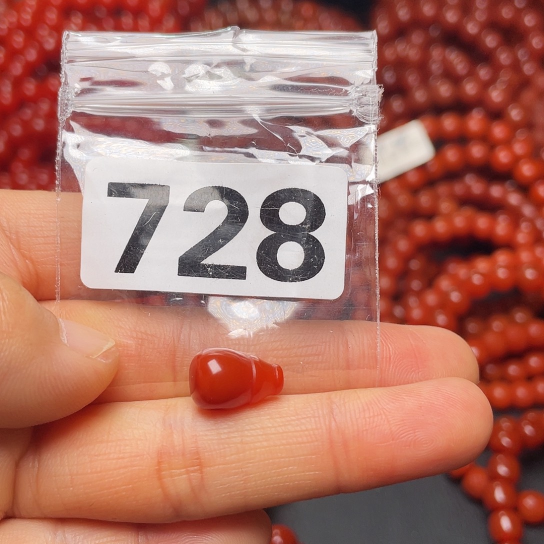 净***颜南红玛瑙未镶嵌手链