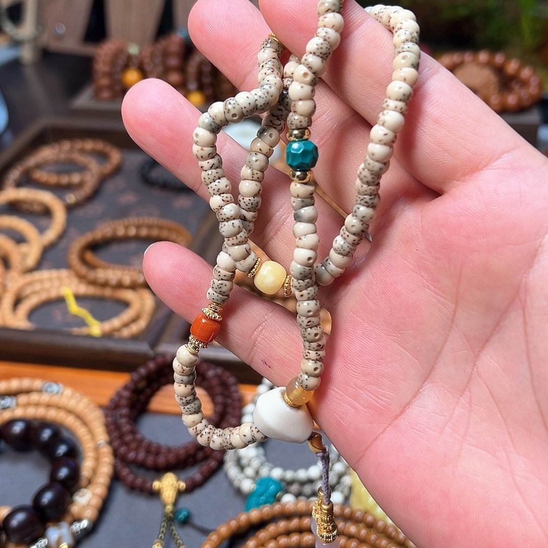 ****࿐橄榄核手串/手链星月大肠搭配