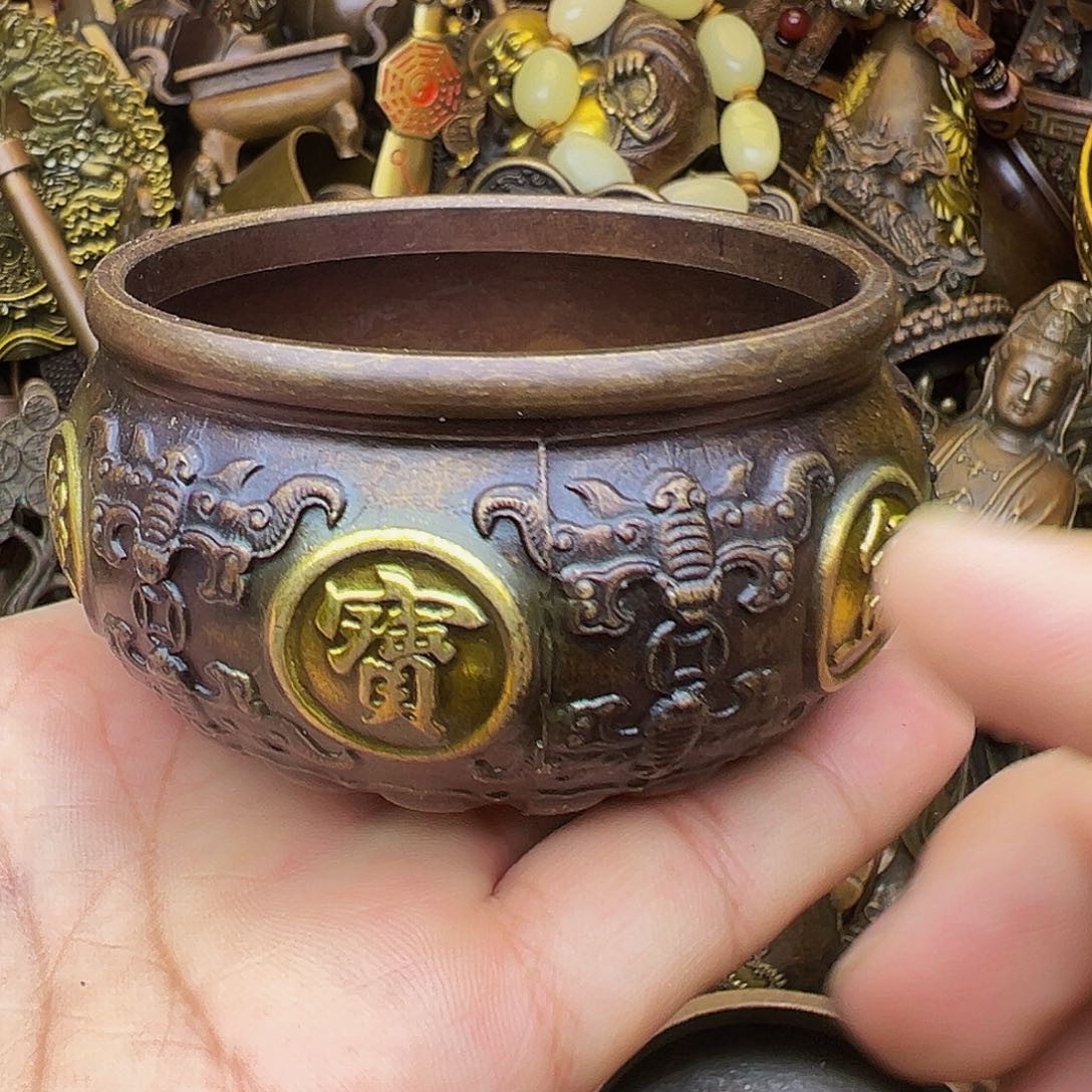 精品铜器精美文玩摆件