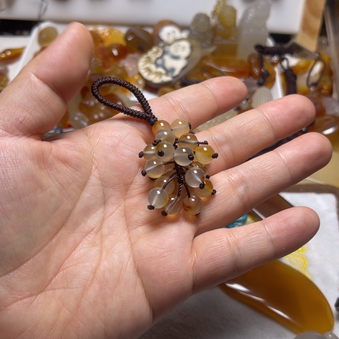 @***I玛瑙/玉髓未镶嵌颈饰004