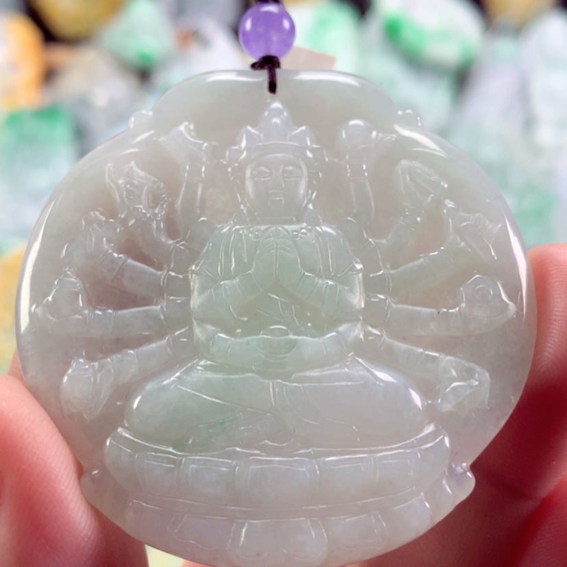 【闪购商品】翡翠吊坠(不含链)未镶嵌