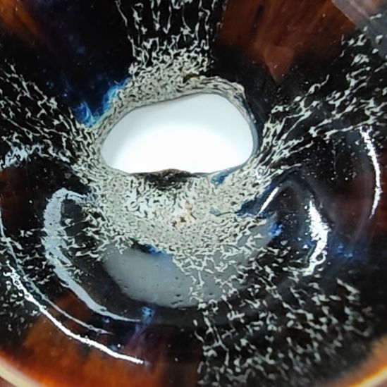 十***川天然老黑釉斗笠盏盏