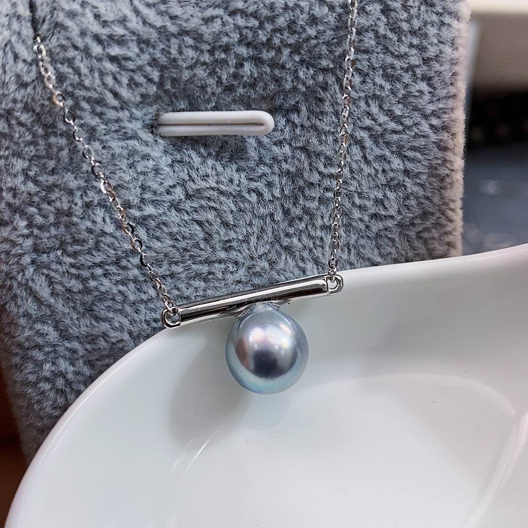 银S925镶嵌特价秒杀海水珍珠设计款海水珍珠