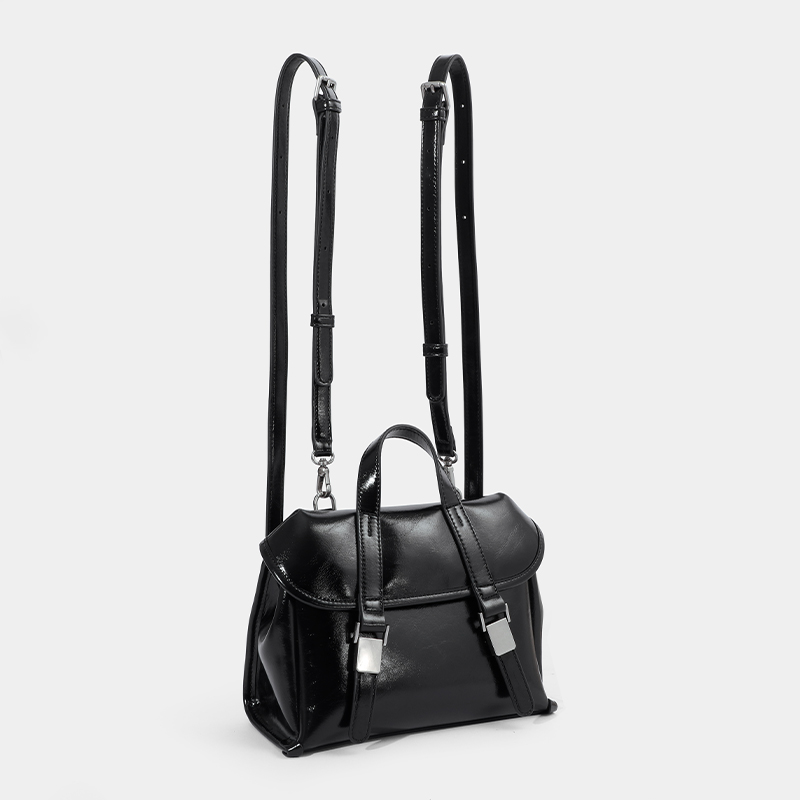 【魔法屋】双肩背包斜挎包单肩包通用弧形肩带背包百搭质感潮流