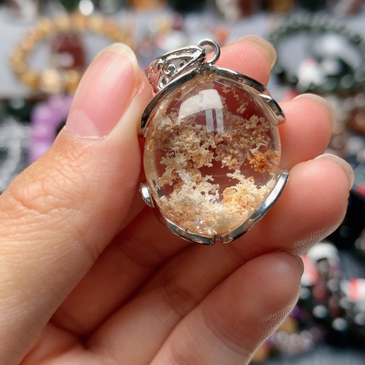 水晶吊坠(不含链)未镶嵌