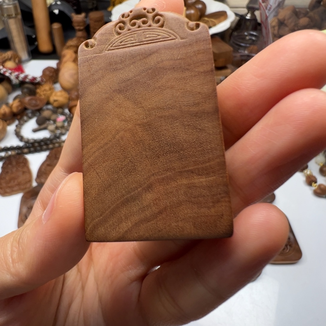 檀香木无事牌老山檀