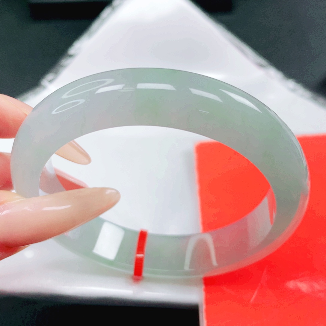 翡翠未镶嵌手镯55