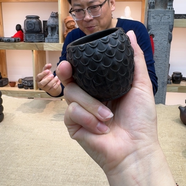 西安石晋錾石雕手工雕刻摆件