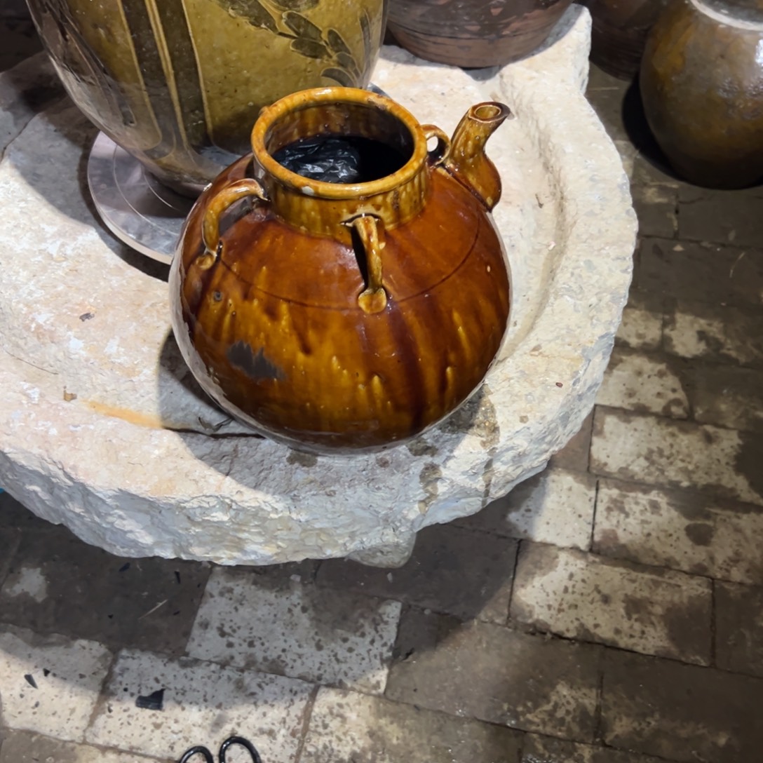 花***瓶陶瓷种花一物一拍包邮