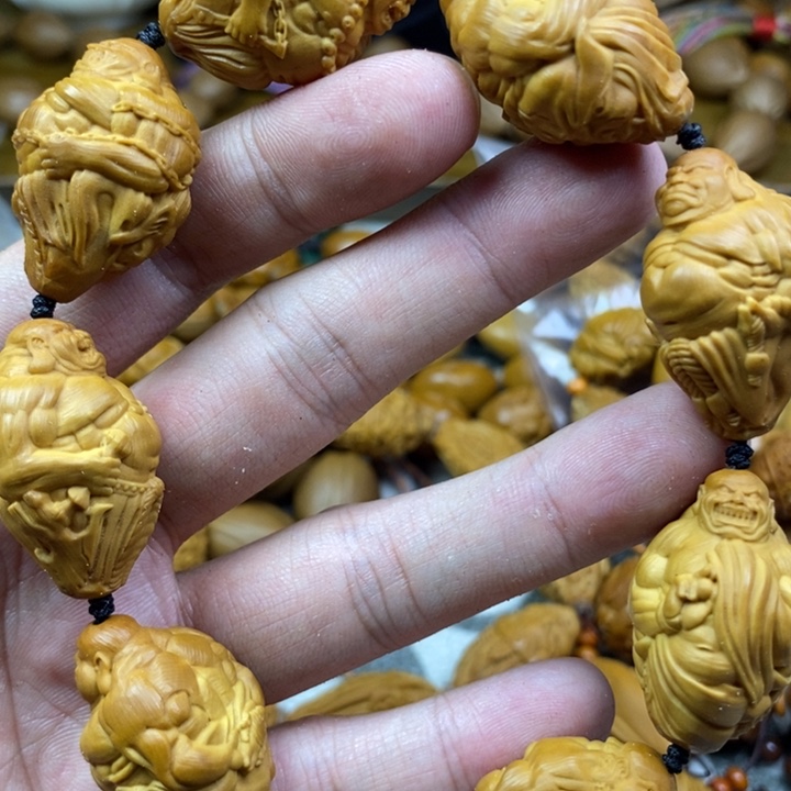 橄榄核手串/手链橄榄核雕工艺手串