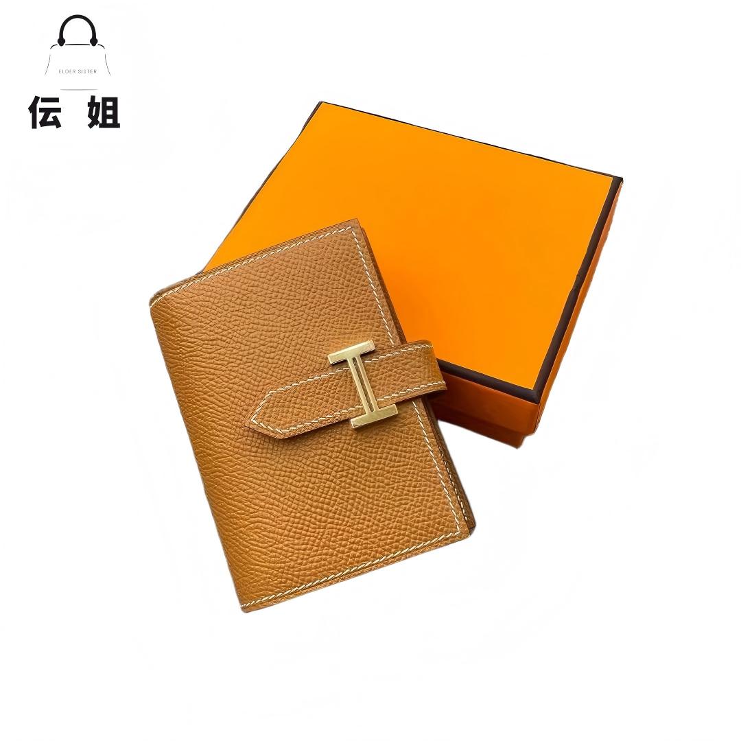 【卡包】进口原厂皮蜡线全手工女士卡套百搭简约经典小巧便捷携带包