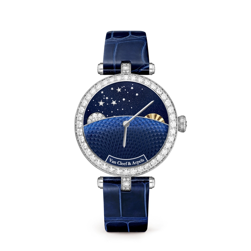 99新 梵克雅宝 梵克雅宝 诗意复杂功能系列VCARPBLROO/女士腕表/