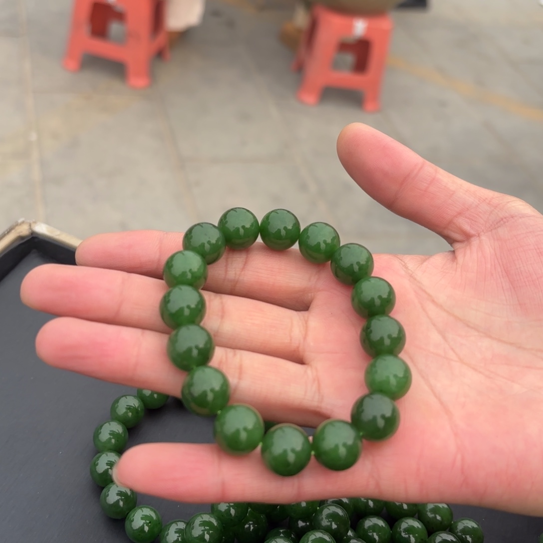 和田玉手链未镶嵌