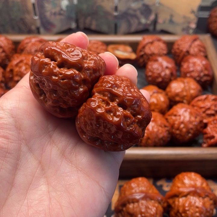 山***兮文玩核桃吊坠蛤蟆于