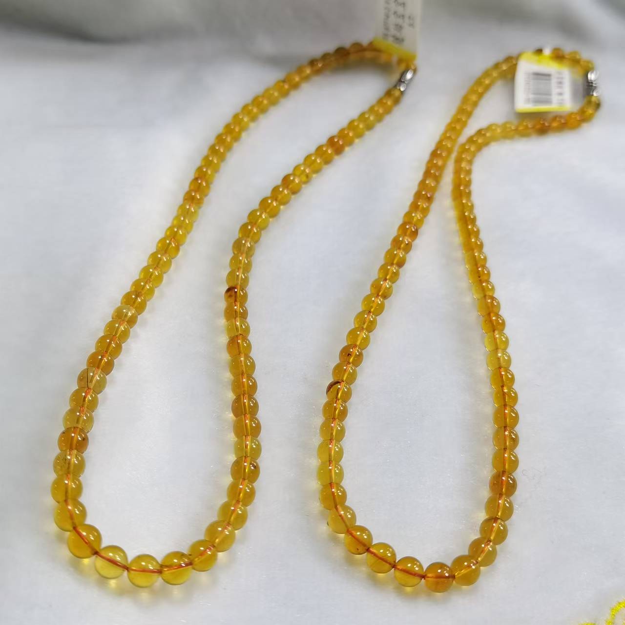 【康康严选】 灵草珀琥珀妈妈项链D15【多样性发其一】约5mm+