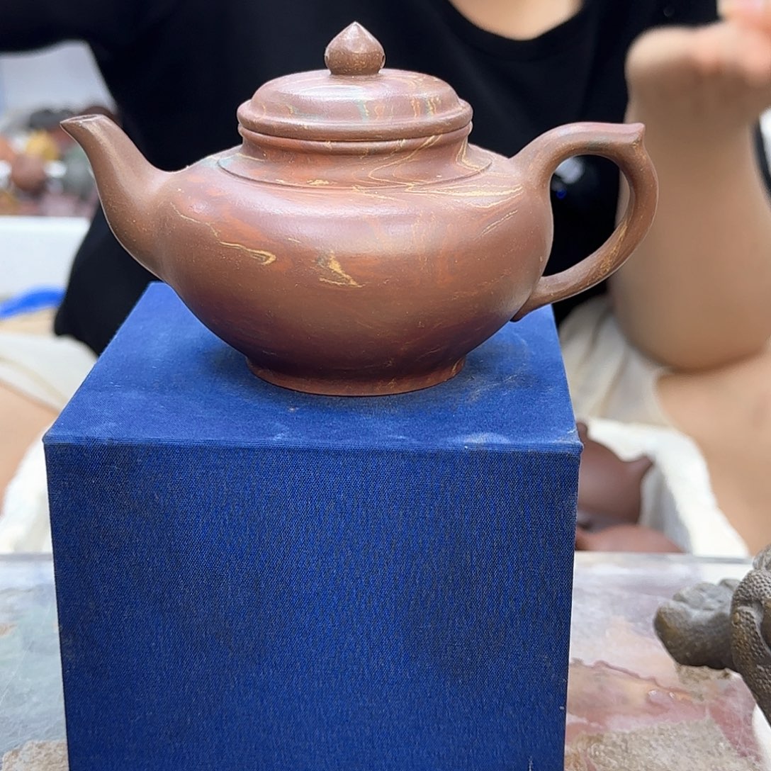 茶壶紫砂宜兴紫砂壶瑕疵处理