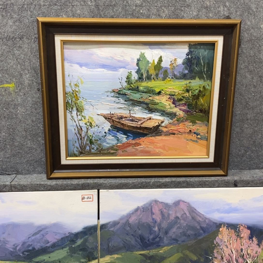 油画带外框画芯尺寸50x 40 c m