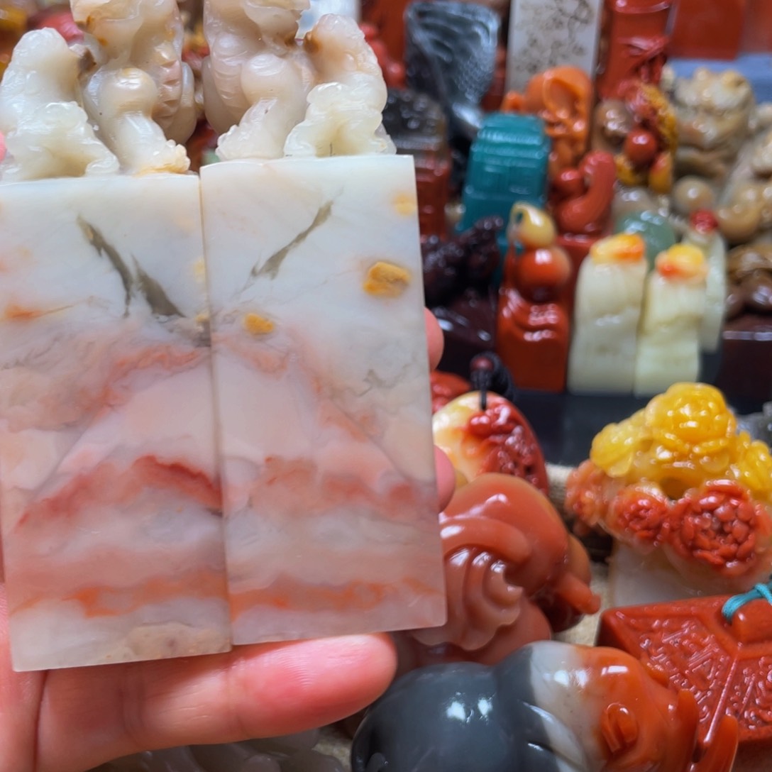 寿山石印石精美寿山