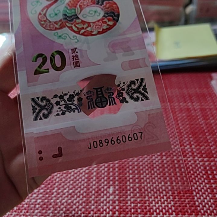 塑料小蛇钞生日号金钩王89660607单张