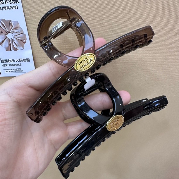 11cm简约小众设计金标高级感盘发抓夹