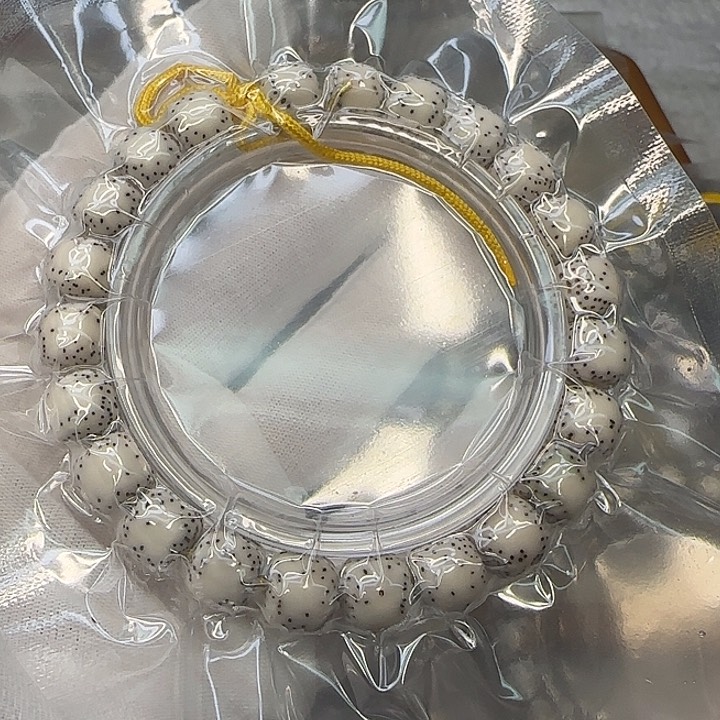 星月菩提吊坠原白大留白牛毛针星