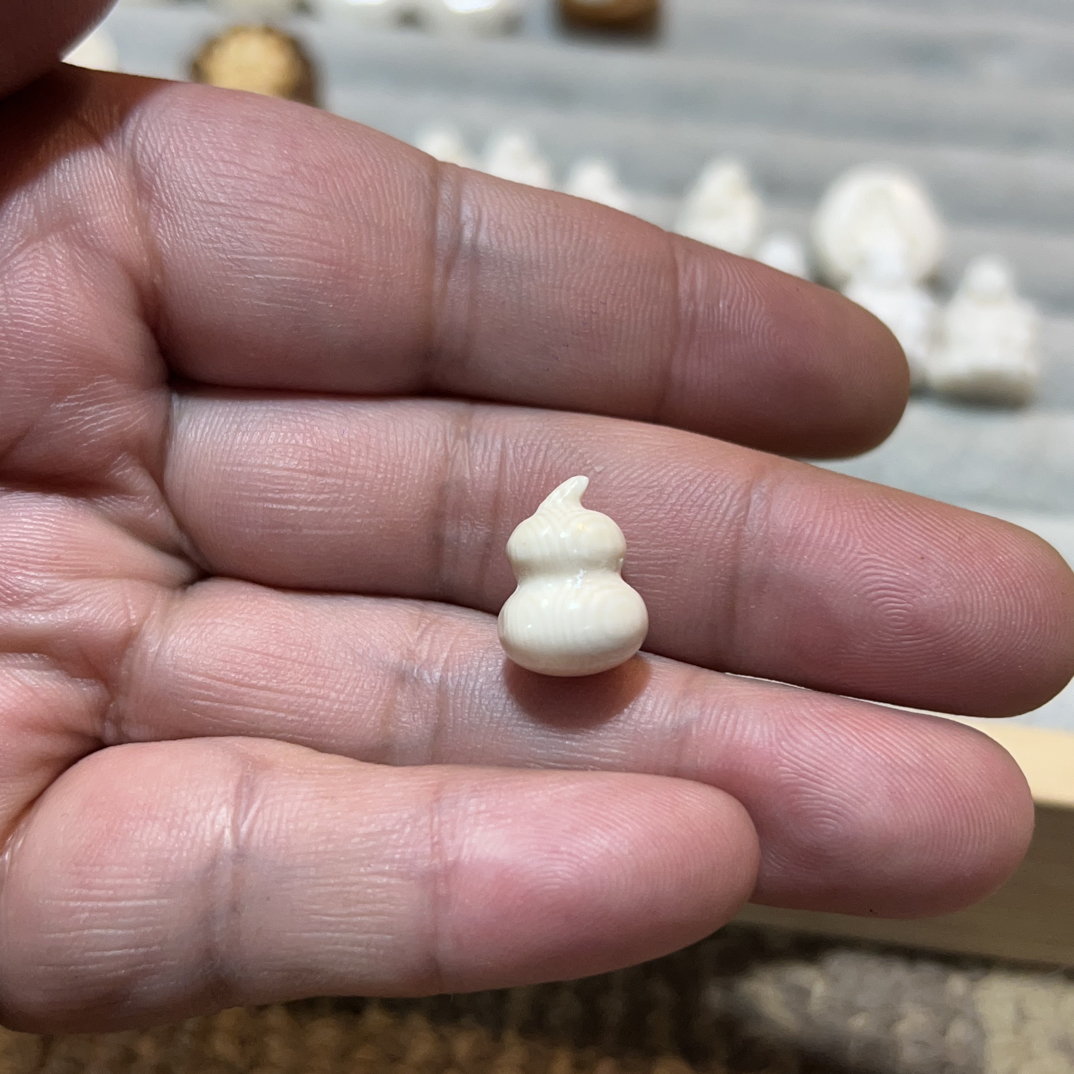 泥塑葫芦吊坠把件