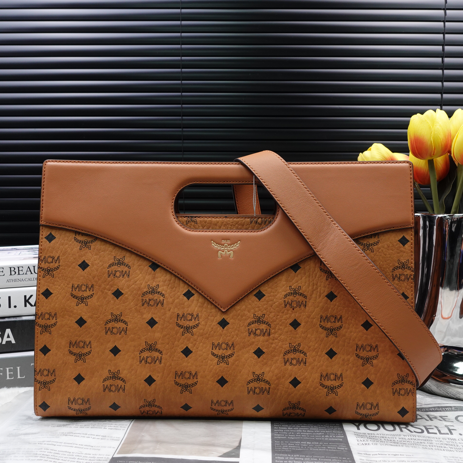 99新 MCM 单肩包/T10329049