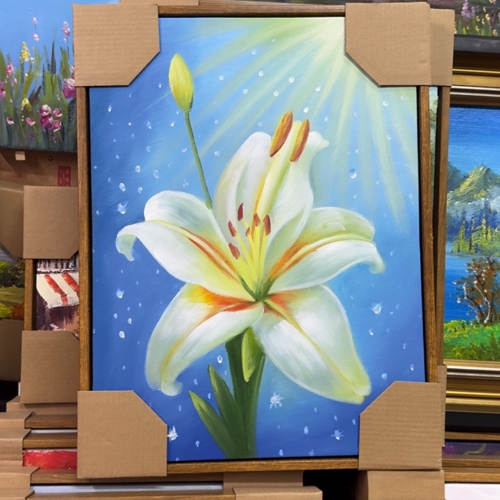 油画油画作品入选全国美展