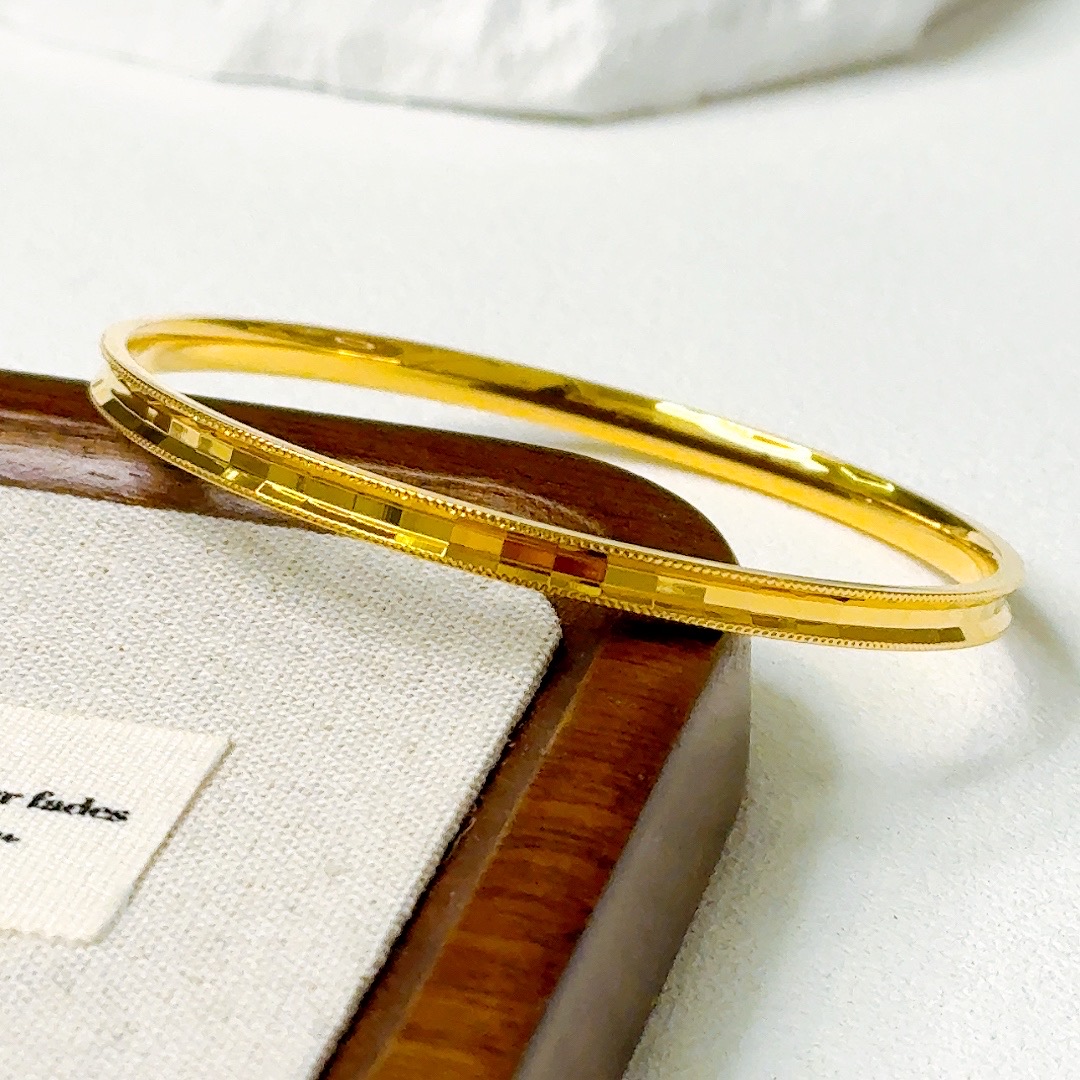 高定精工马赛克闭口手镯-A004