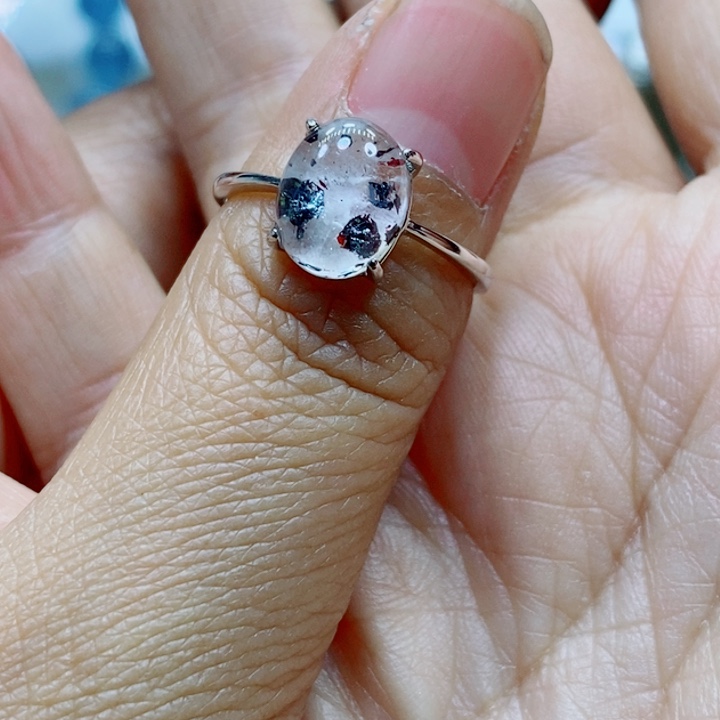 水晶戒指未镶嵌水晶