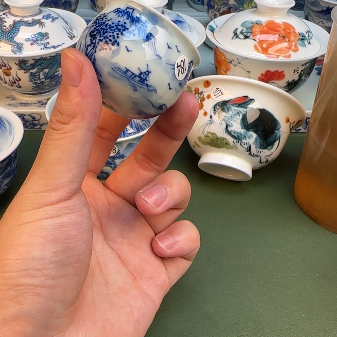 彦祖纯手工手绘茶具184