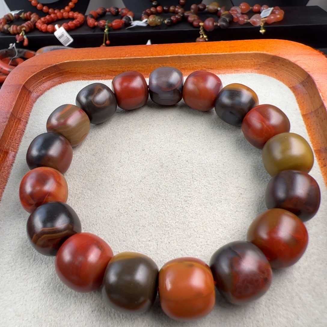 南红玛瑙未镶嵌（哑光大山包老型13mm