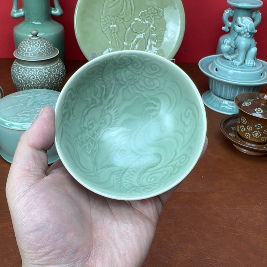 青瓷茶器青茶器器