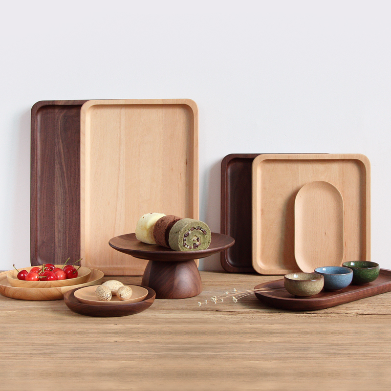 【清货】清仓定制链接指定瑕疵品木头小件盘子软木