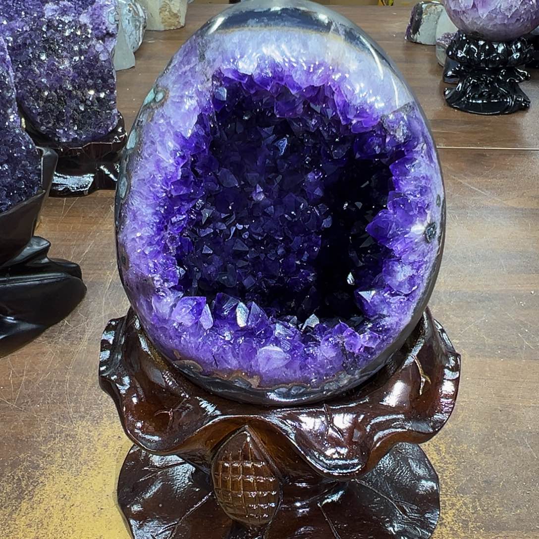 紫晶摆件未镶嵌福利