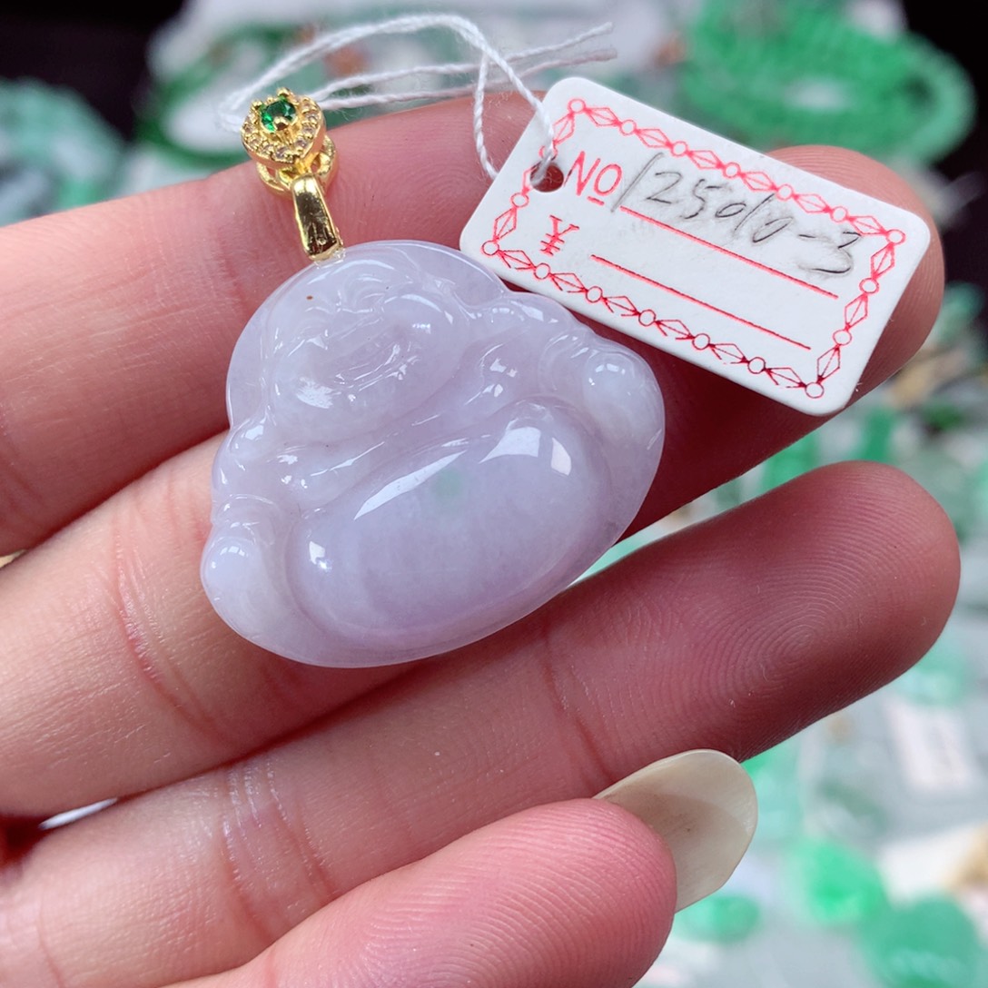 翡翠颈饰未镶嵌翡翠吊坠